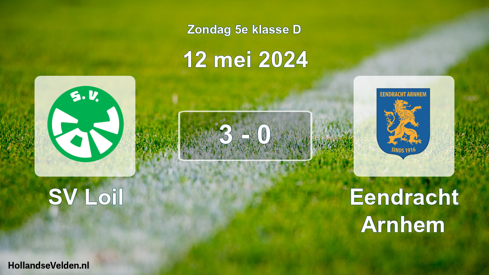 Total number of matches played: SV Loil - Eendracht Arnhem 3 - 0 (12 May 2024)