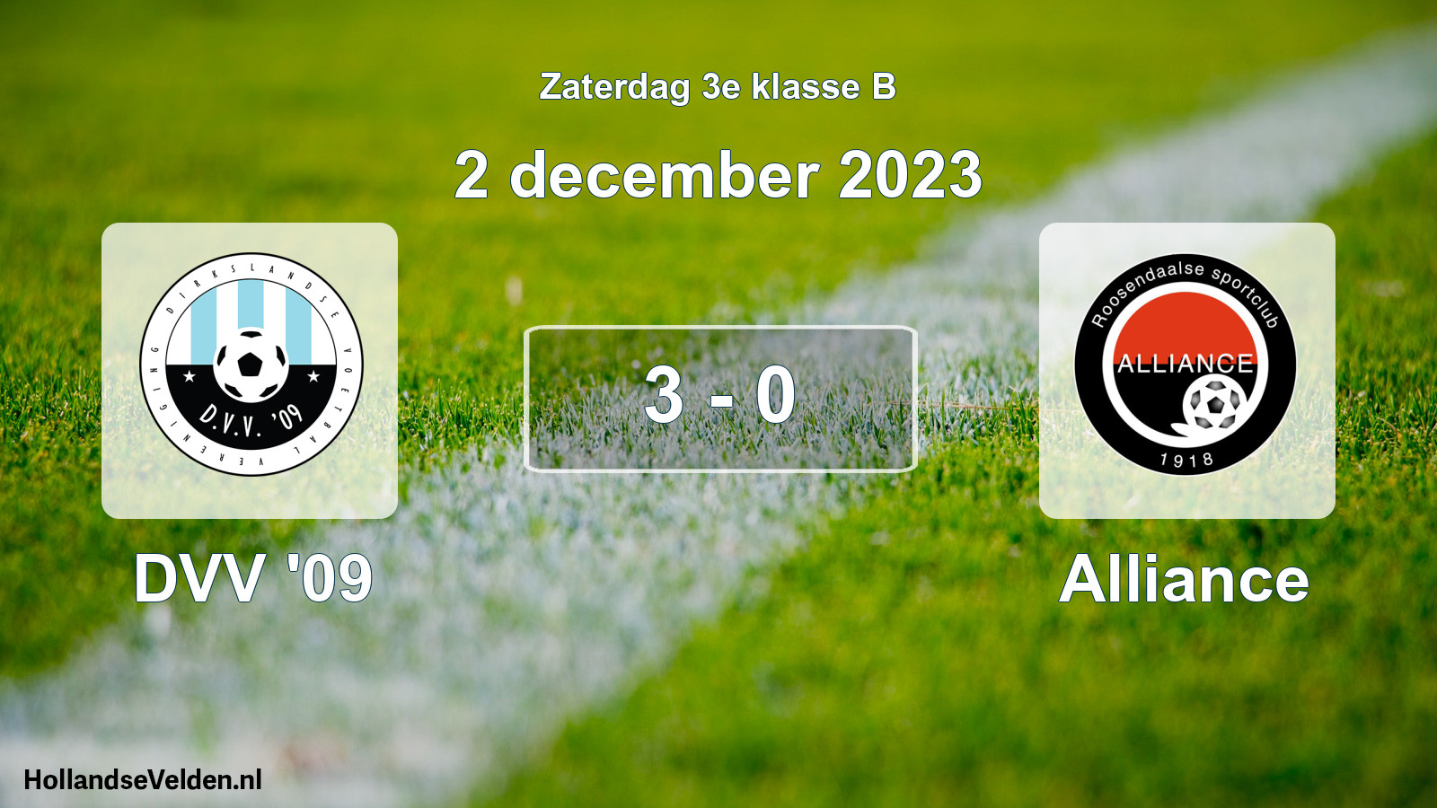 Total number of matches played: DVV '09 - Alliance 3 - 0 (2 December 2023)