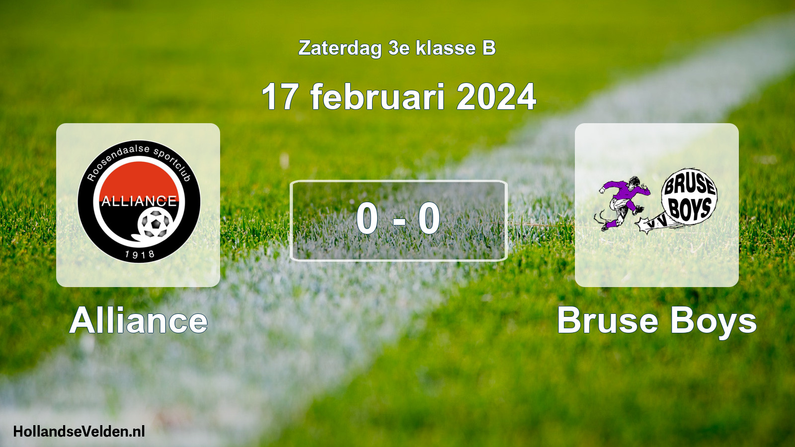 Total number of matches played: Alliance - Bruse Boys 0 - 0 (17 February 2024)