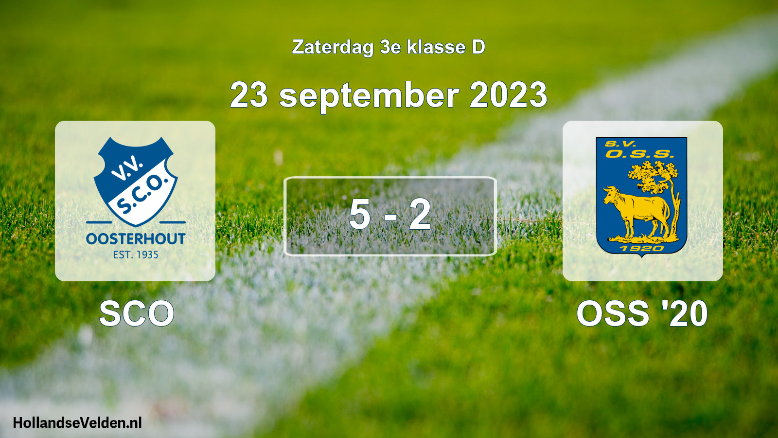 Total number of matches played: SCO - OSS '20 5 - 2 (23 September 2023)