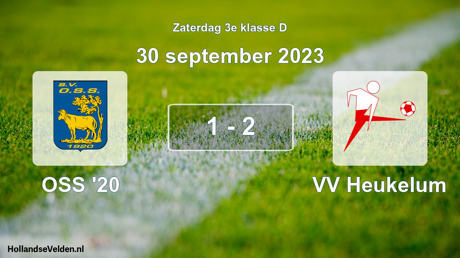 Total number of matches played: OSS '20 - VV Heukelum 1 - 2 (30 September 2023)