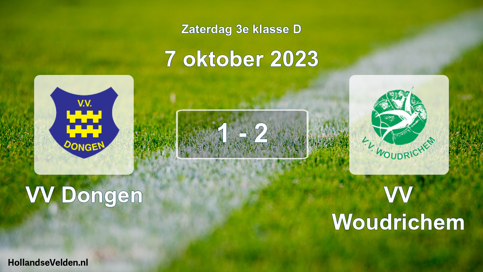 Total number of matches played: VV Dongen - VV Woudrichem 1 - 2 (7 October 2023)