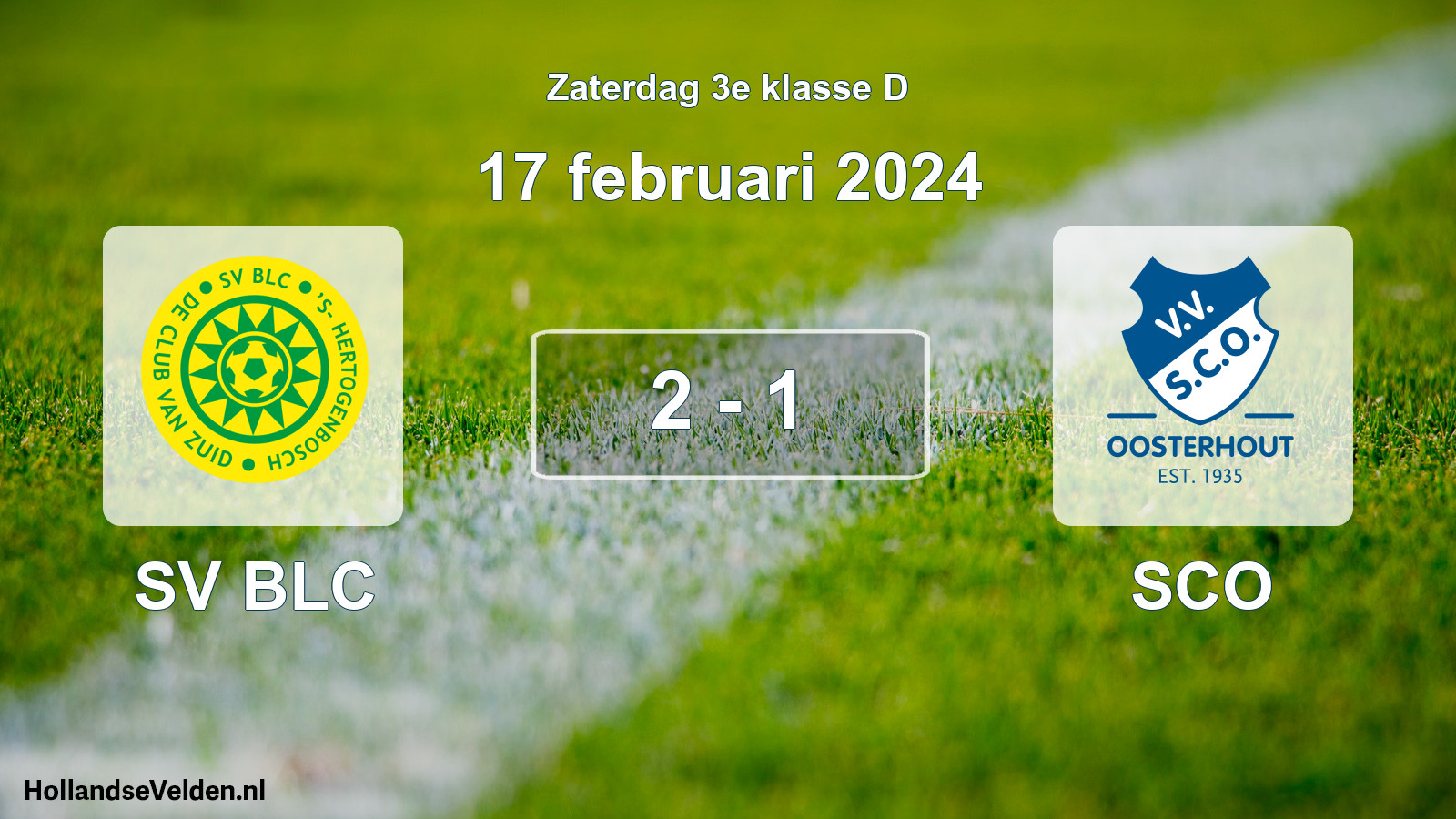 Total number of matches played: SV BLC - SCO 2 - 1 (17 February 2024)