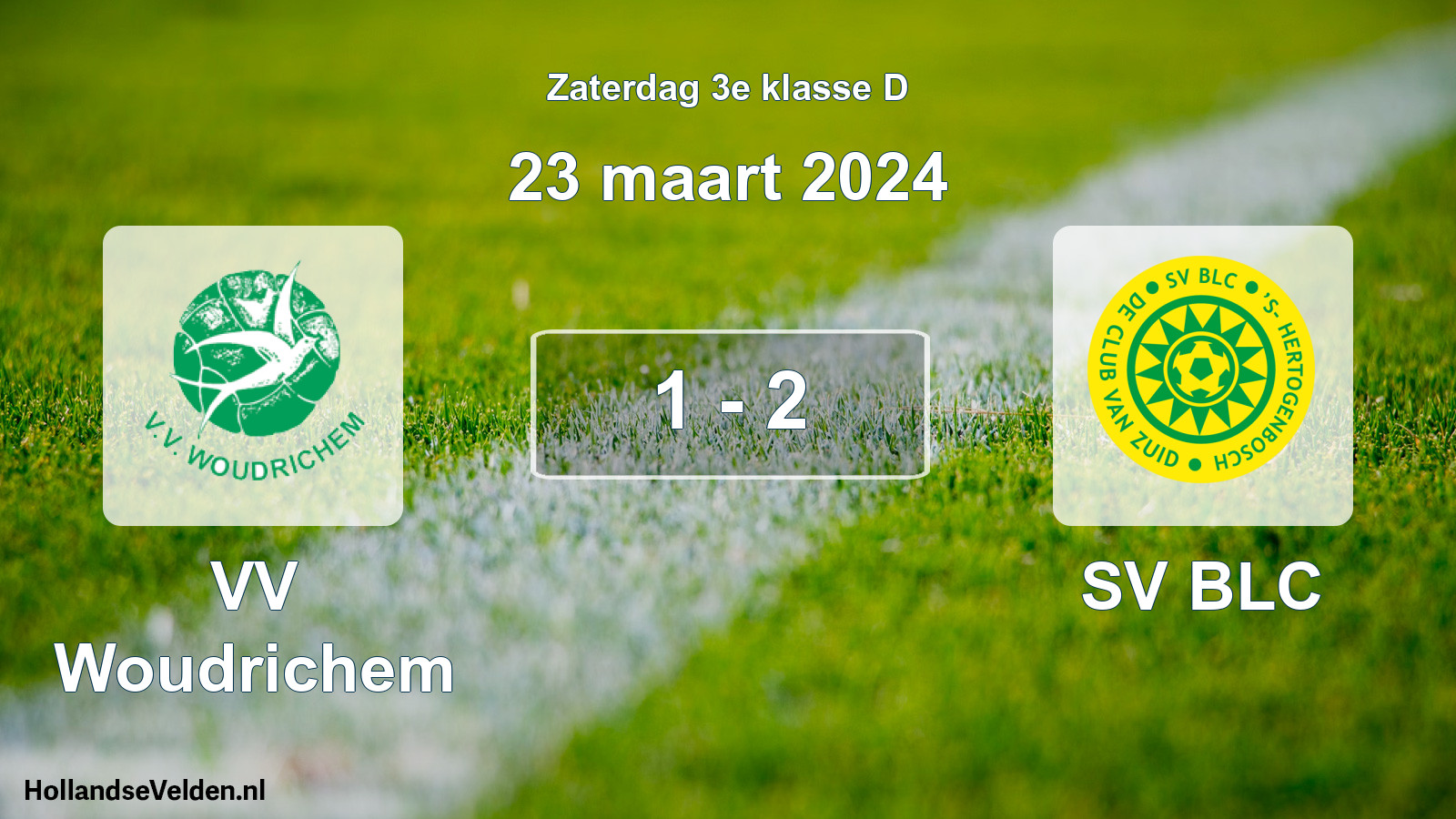 Total number of matches played: VV Woudrichem - SV BLC 1 - 2 (23 March 2024)