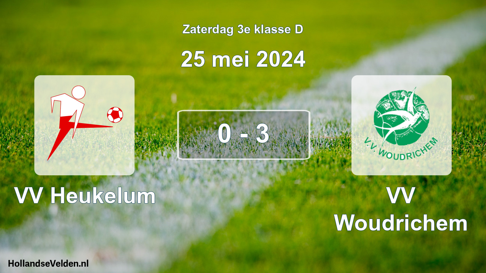 Total number of matches played: VV Heukelum - VV Woudrichem 0 - 3 (25 May 2024)
