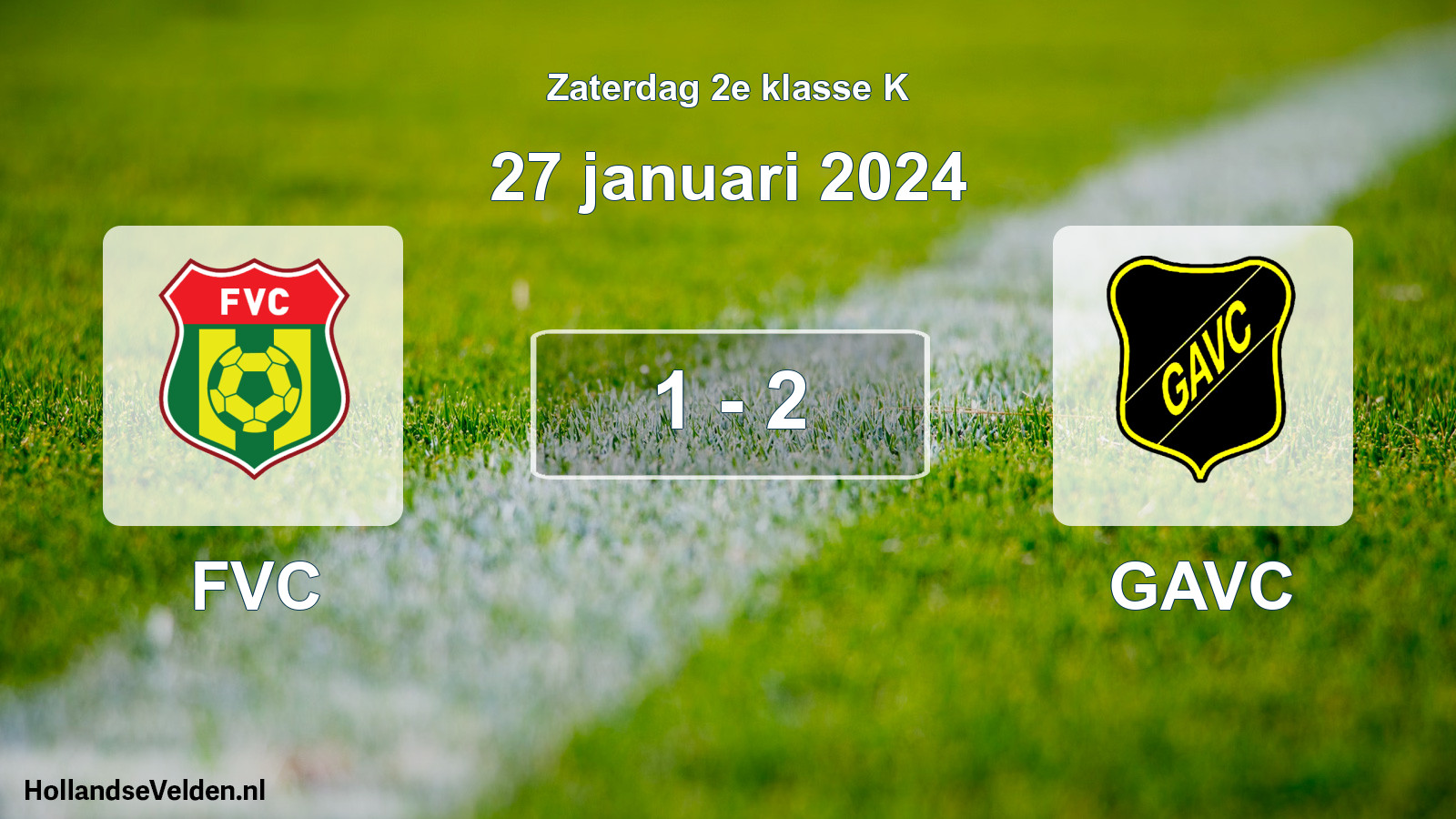 Total number of matches played: FVC - GAVC 1 - 2 (27 January 2024)