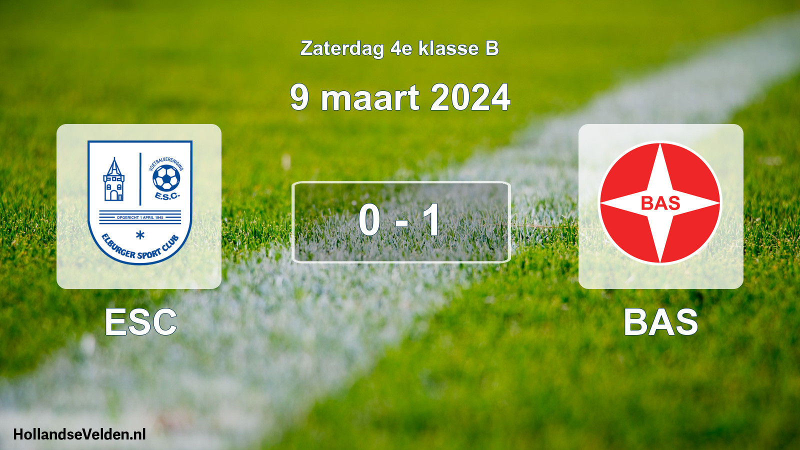 Total number of matches played: ESC - BAS 0 - 1 (9 March 2024)