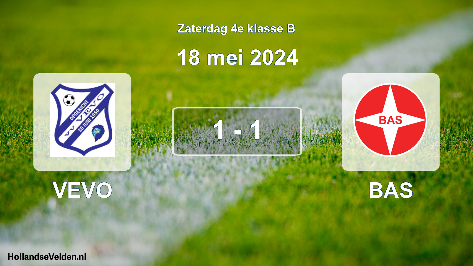 Total number of matches played: VEVO - BAS 1 - 1 (18 May 2024)