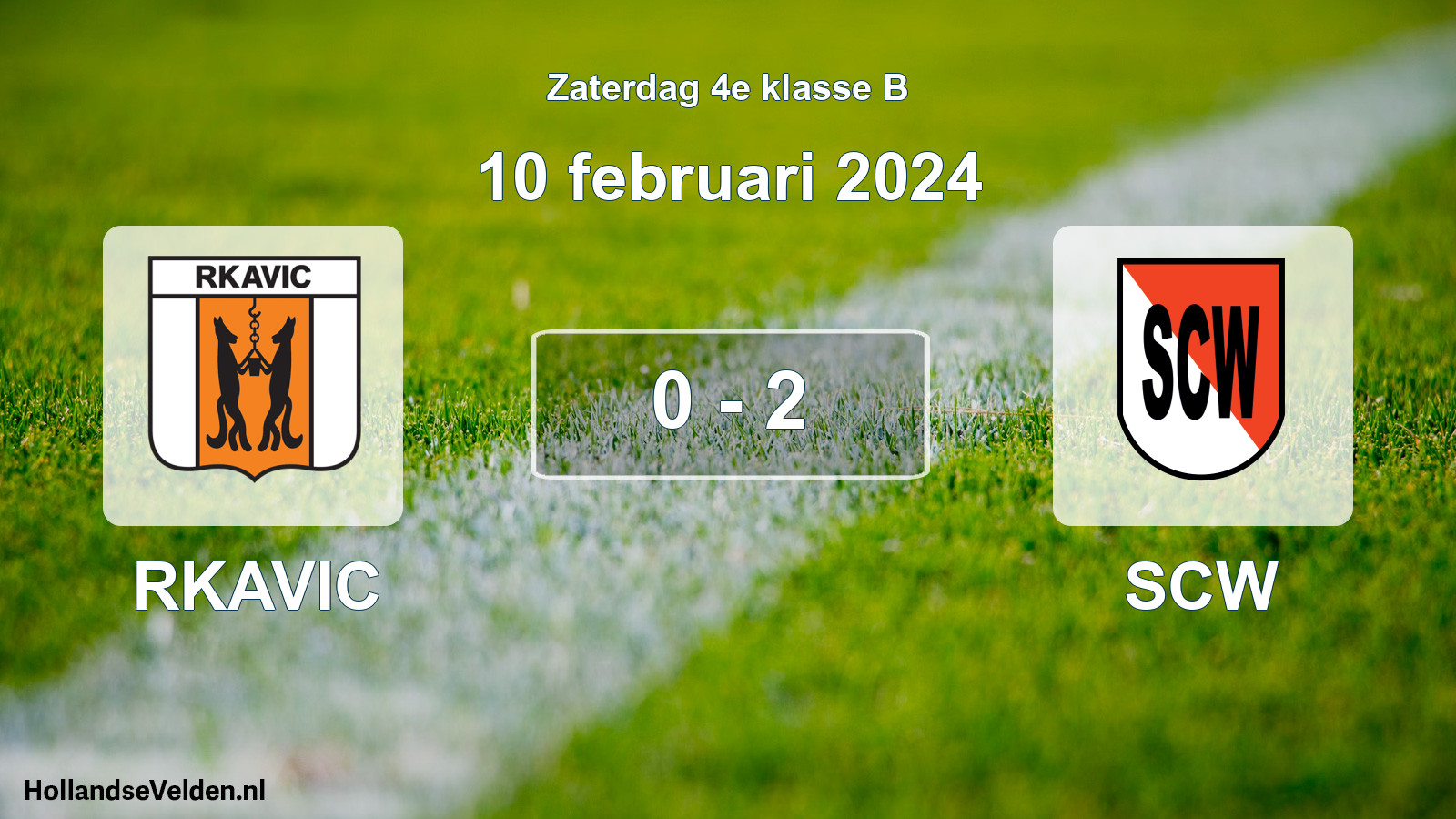 Total number of matches played: RKAVIC - SCW 0 - 2 (10 February 2024)