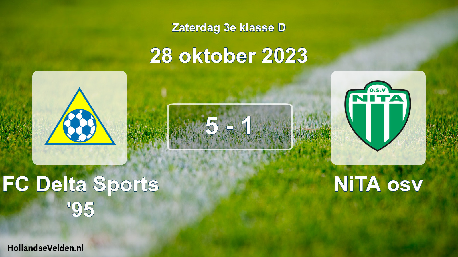 Total number of matches played: FC Delta Sports '95 - NiTA osv 5 - 1 (28 October 2023)