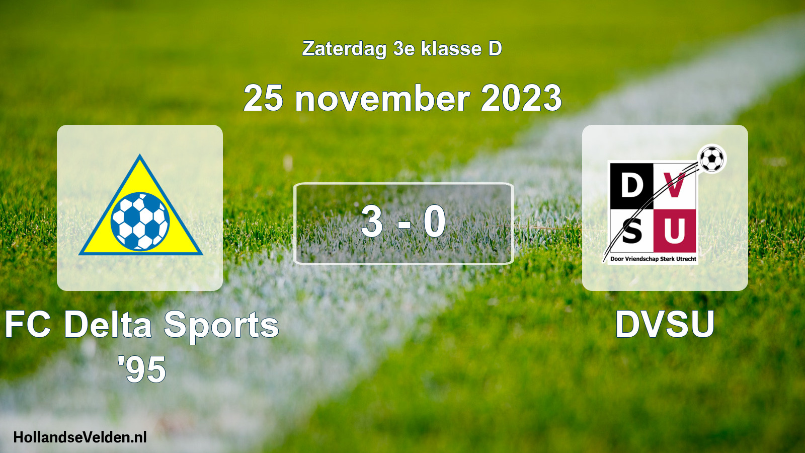 Total number of matches played: FC Delta Sports '95 - DVSU 3 - 0 (25 November 2023)