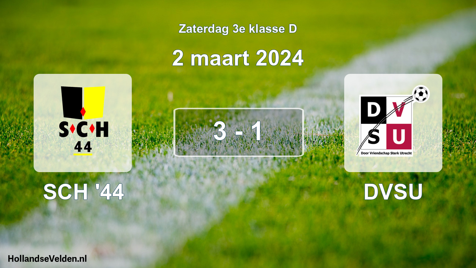 Total number of matches played: SCH '44 - DVSU 3 - 1 (2 March 2024)