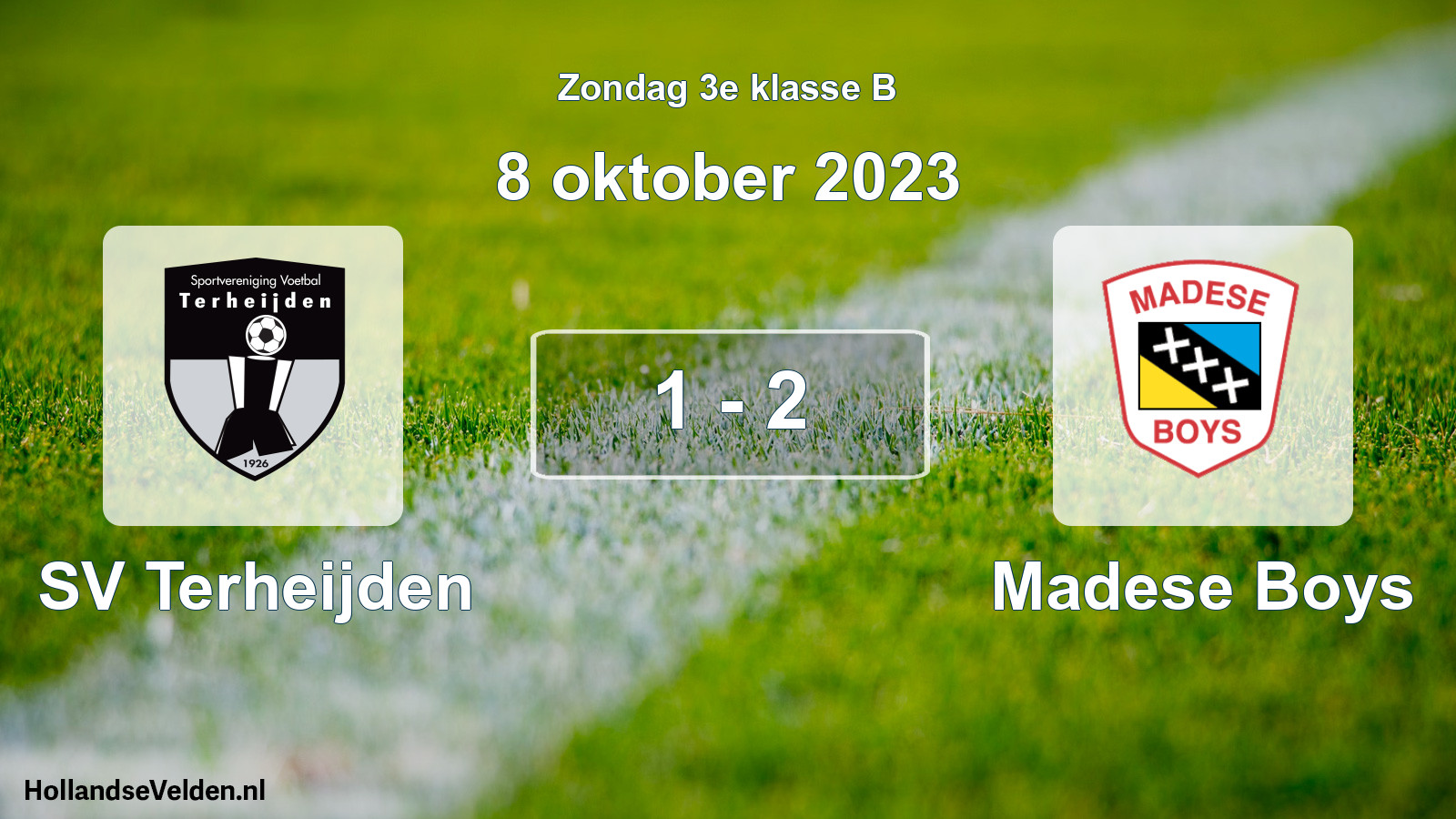Total number of matches played: SV Terheijden - Madese Boys 1 - 2 (8 October 2023)