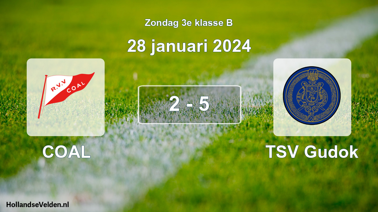 Total number of matches played: COAL - TSV Gudok 2 - 5 (28 January 2024)