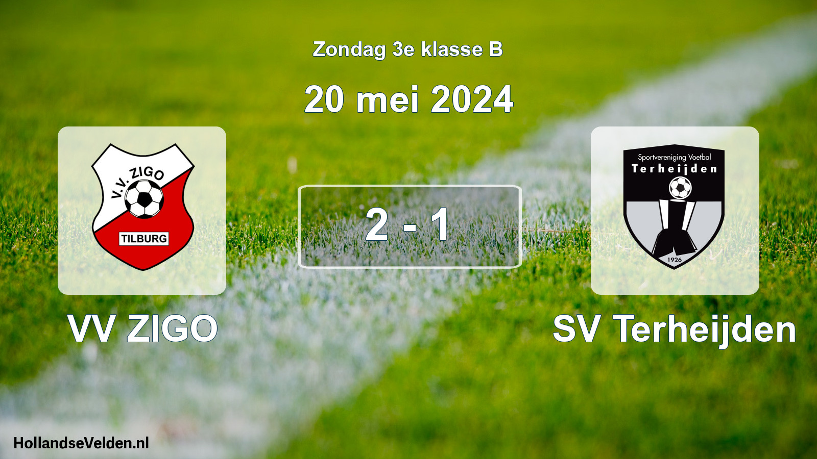 Total number of matches played: VV ZIGO - SV Terheijden 2 - 1 (20 May 2024)