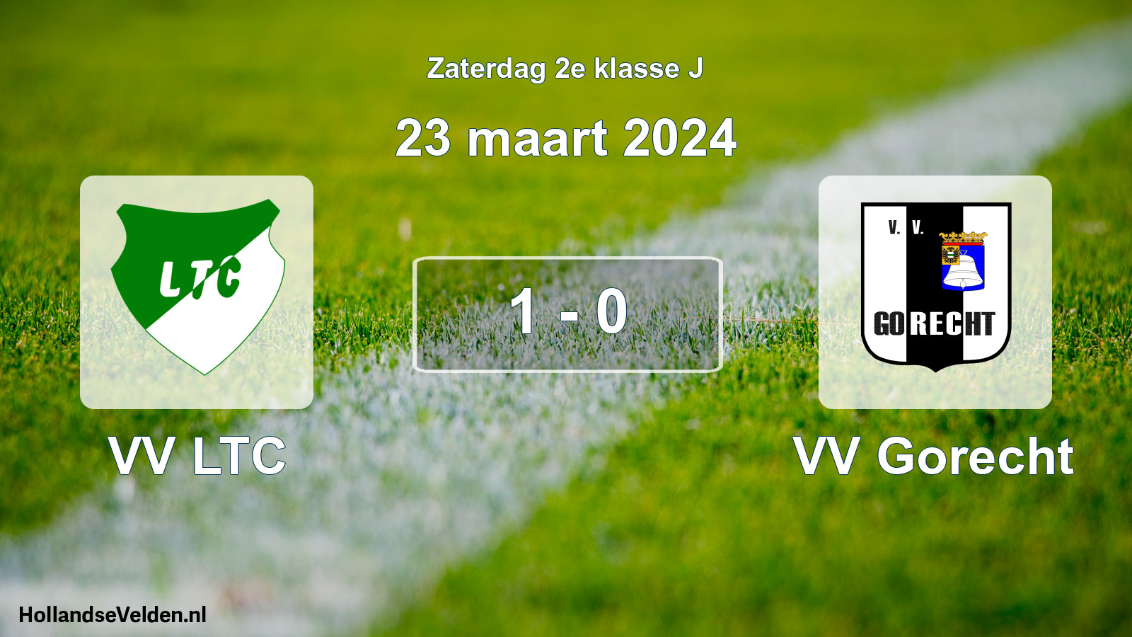 Total number of matches played: VV LTC - VV Gorecht 1 - 0 (23 March 2024)