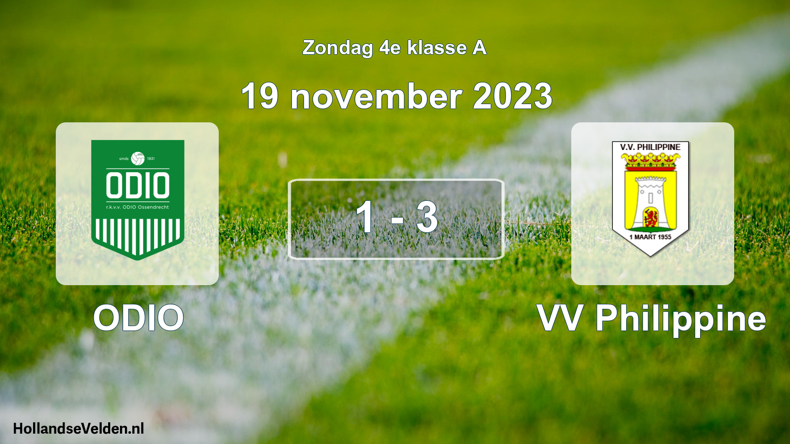 Total number of matches played: ODIO - VV Philippine 1 - 3 (19 November 2023)