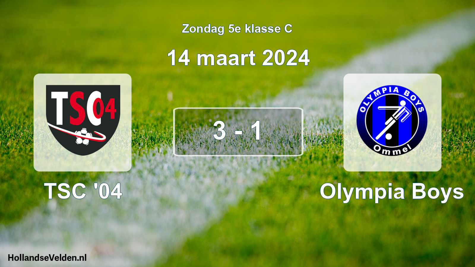 Total number of matches played: TSC '04 - Olympia Boys 3 - 1 (14 March 2024)