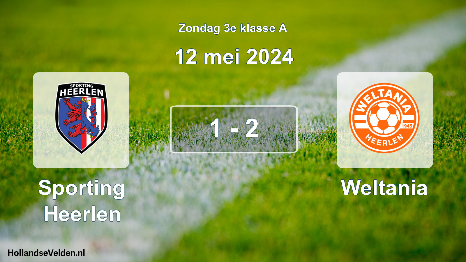Total number of matches played: Sporting Heerlen - Weltania 1 - 2 (12 May 2024)