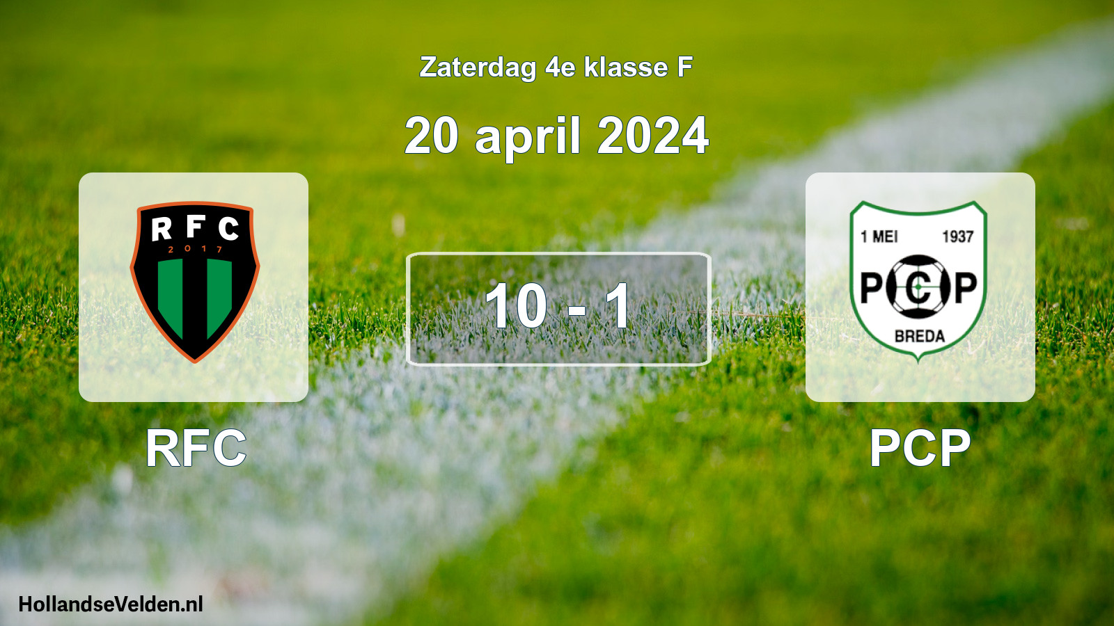 Total number of matches played: RFC - PCP 10 - 1 (20 April 2024)