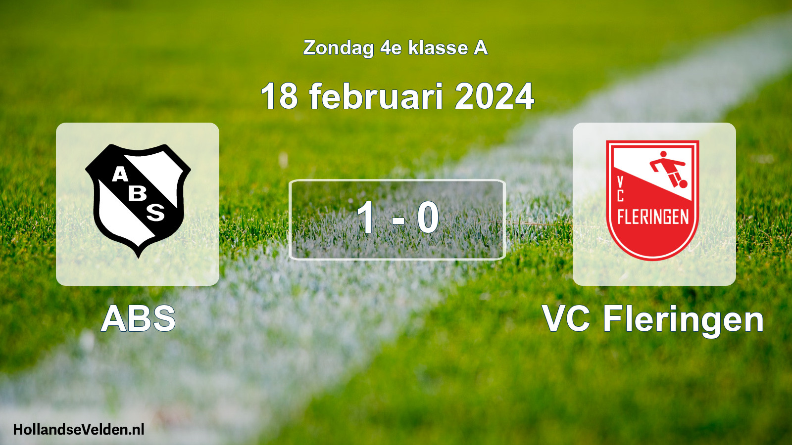 Total number of matches played: ABS - VC Fleringen 1 - 0 (18 February 2024)