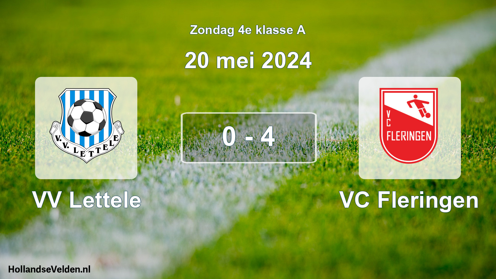 Total number of matches played: VV Lettele - VC Fleringen 0 - 4 (20 May 2024)