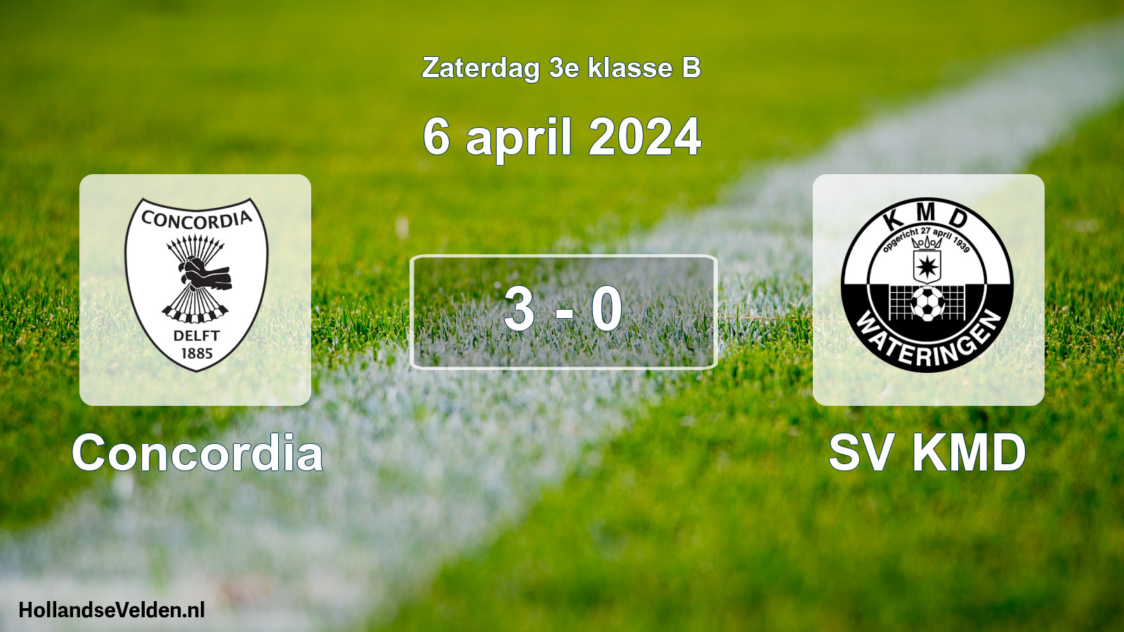 Total number of matches played: Concordia - SV KMD 3 - 0 (6 April 2024)