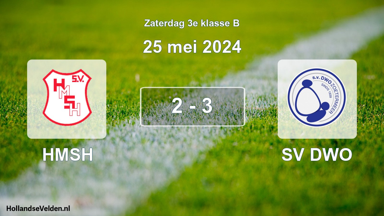 Total number of matches played: HMSH - SV DWO 2 - 3 (25 May 2024)