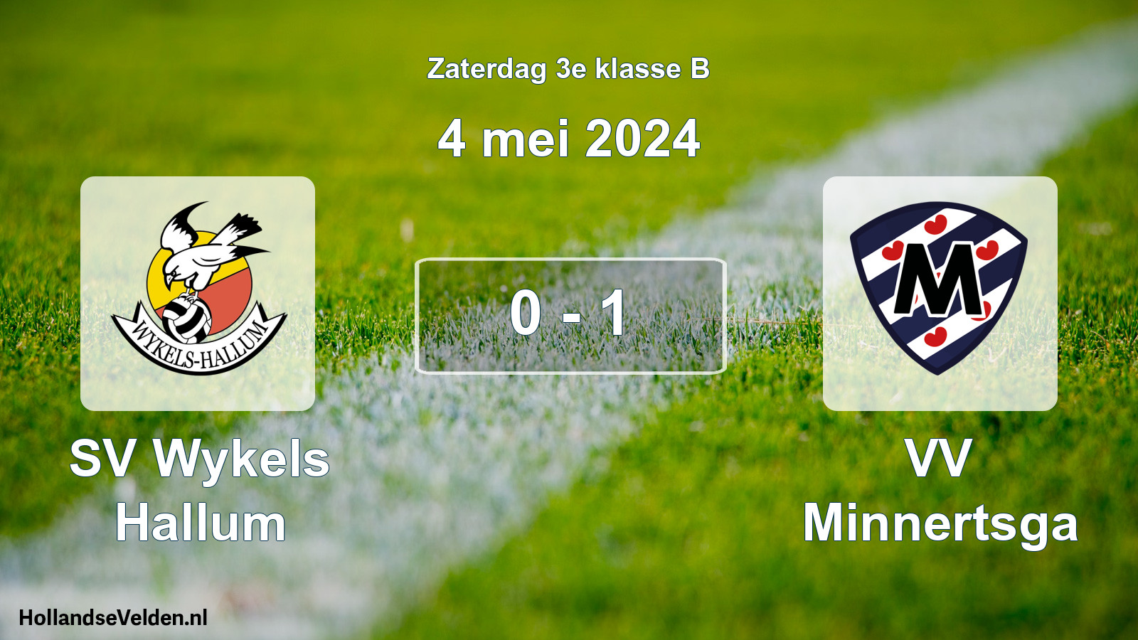 Total number of matches played: SV Wykels Hallum - VV Minnertsga 0 - 1 (4 May 2024)