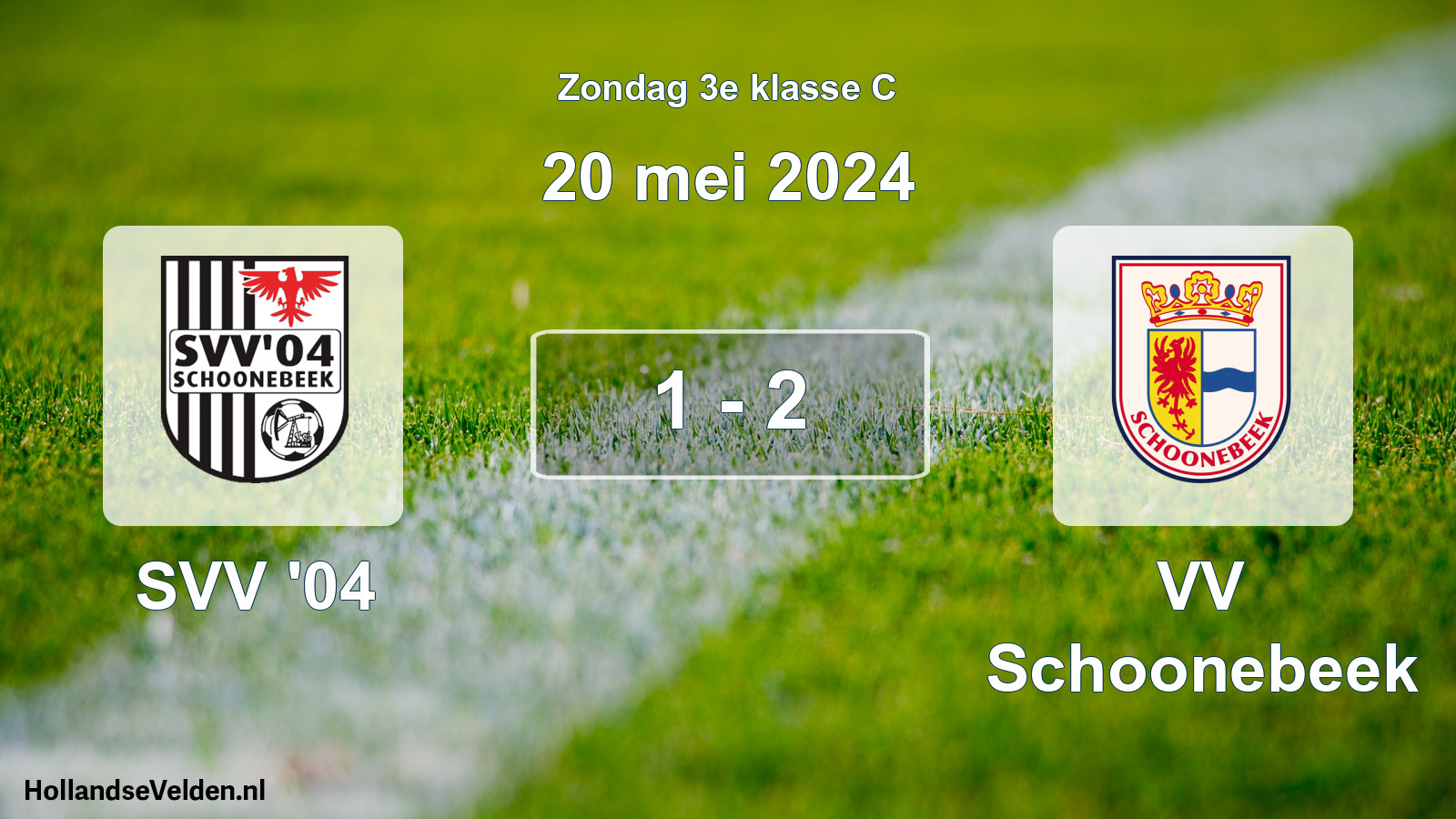 Total number of matches played: SVV '04 - VV Schoonebeek 1 - 2 (20 May 2024)