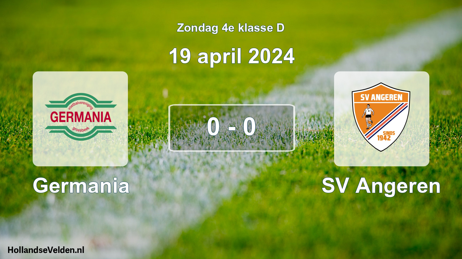 Total number of matches played: Germania - SV Angeren 0 - 0 (19 April 2024)