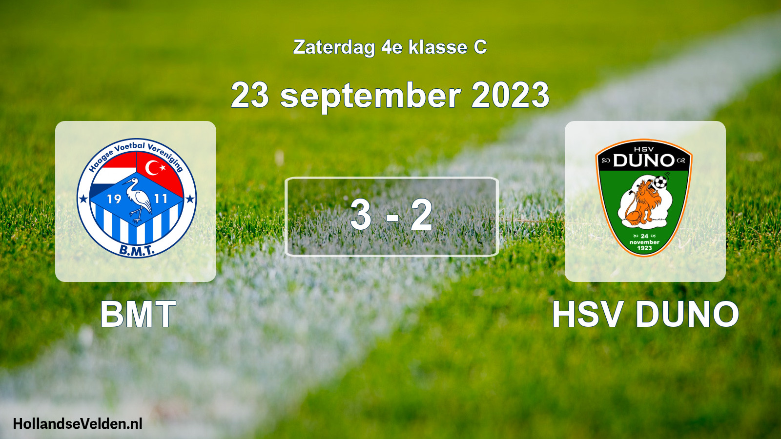 Total number of matches played: BMT - HSV DUNO 3 - 2 (23 September 2023)