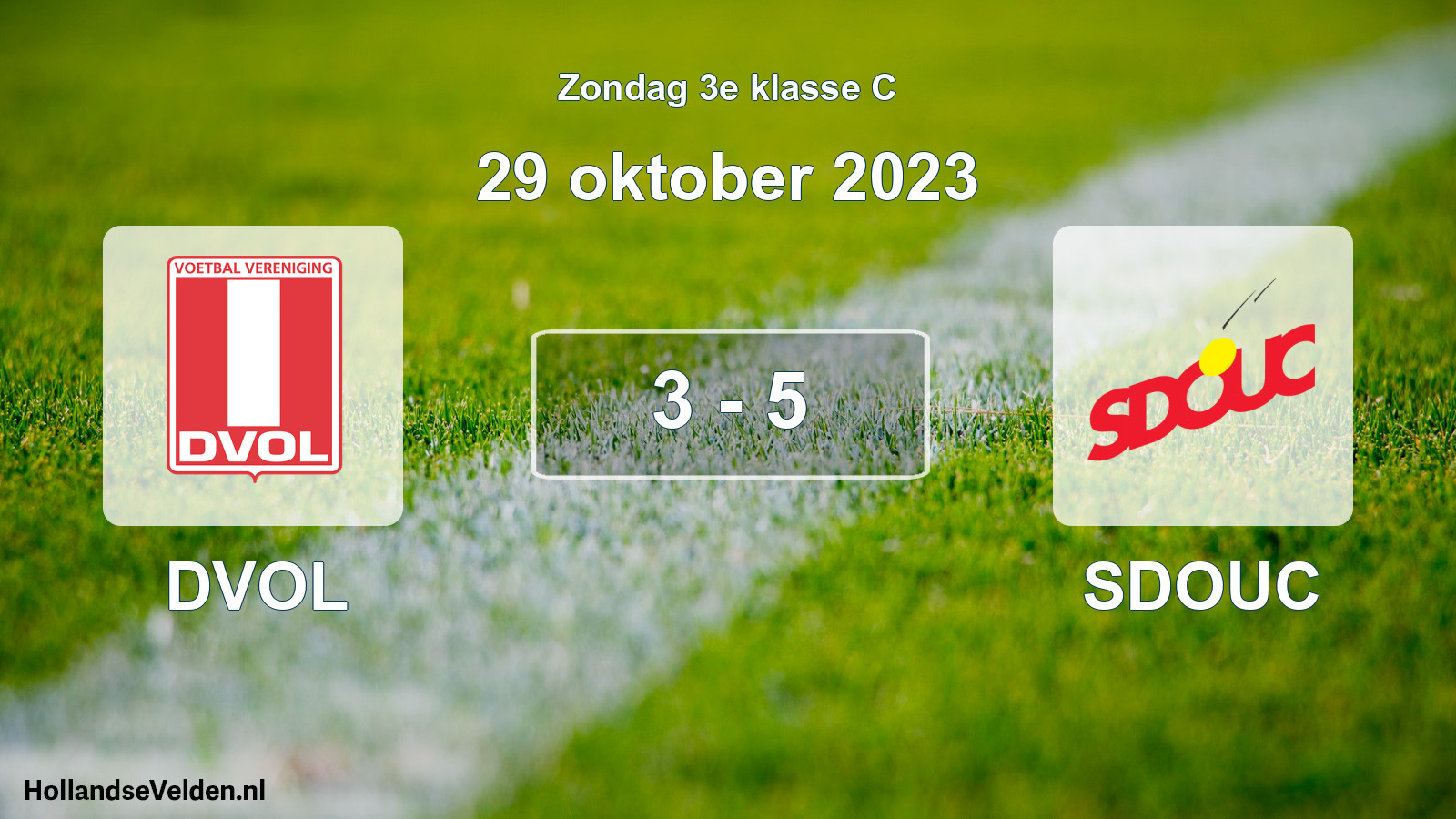 Total number of matches played: DVOL - SDOUC 3 - 5 (29 October 2023)