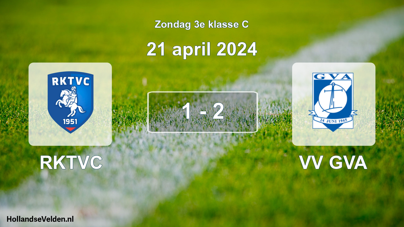 Total number of matches played: RKTVC - VV GVA 1 - 2 (21 April 2024)