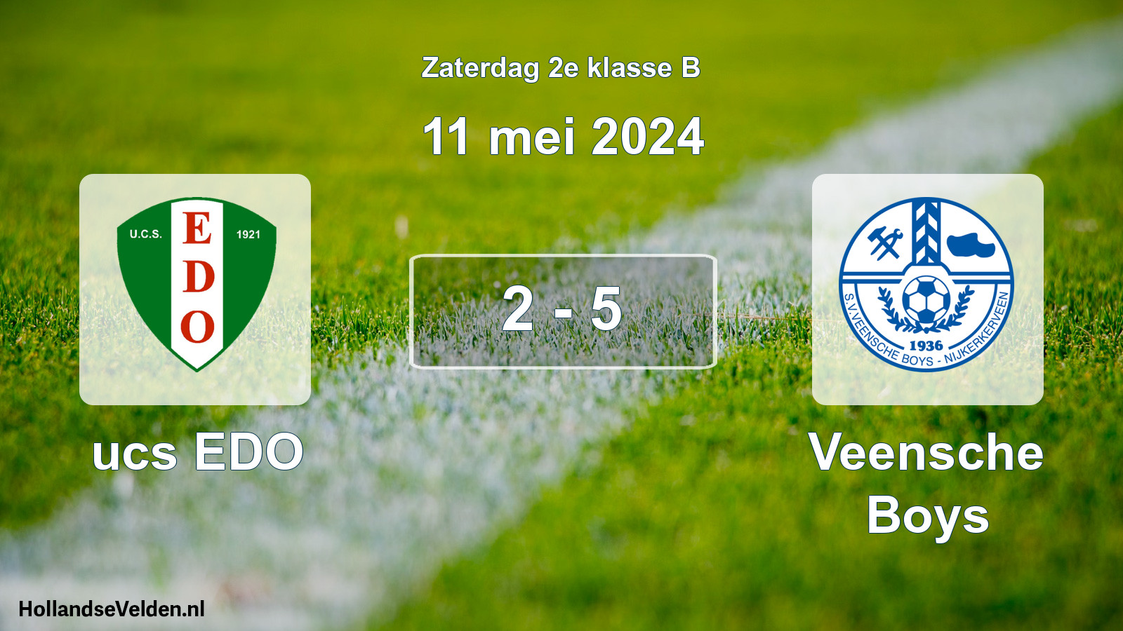 Total number of matches played: ucs EDO - Veensche Boys 2 - 5 (11 May 2024)