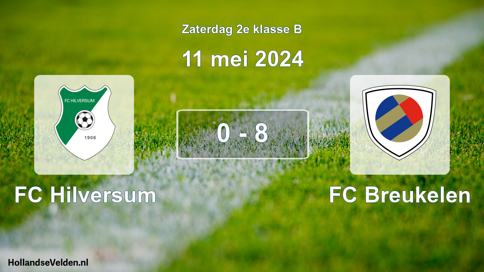Total number of matches played: FC Hilversum - FC Breukelen 0 - 8 (11 May 2024)