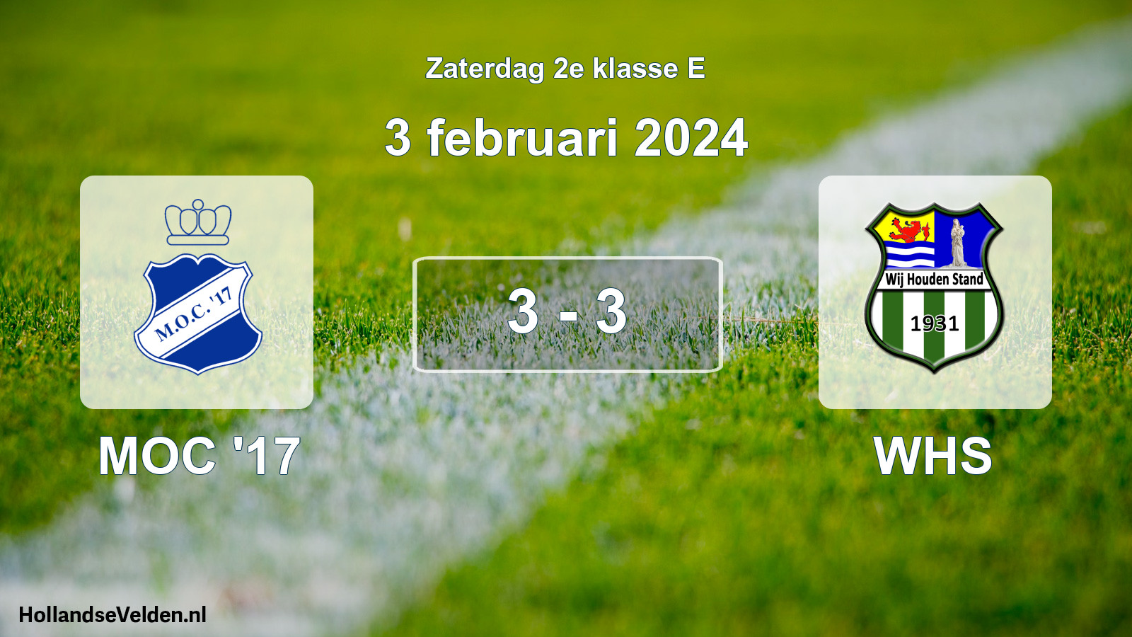Total number of matches played: MOC '17 - WHS 3 - 3 (3 February 2024)