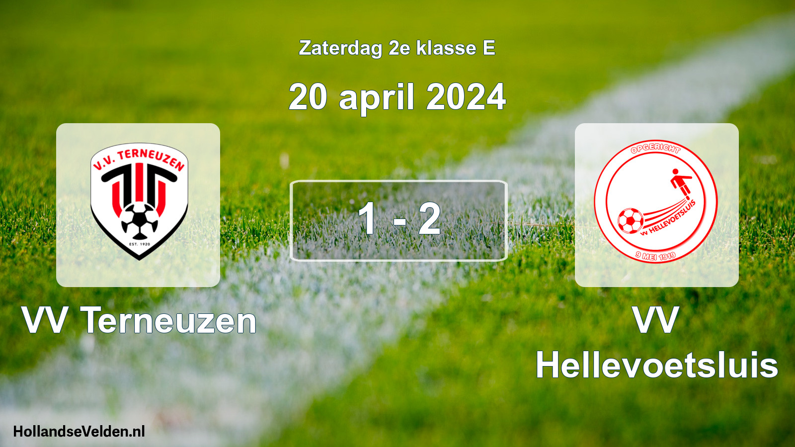 Total number of matches played: VV Terneuzen - VV Hellevoetsluis 1 - 2 (20 April 2024)