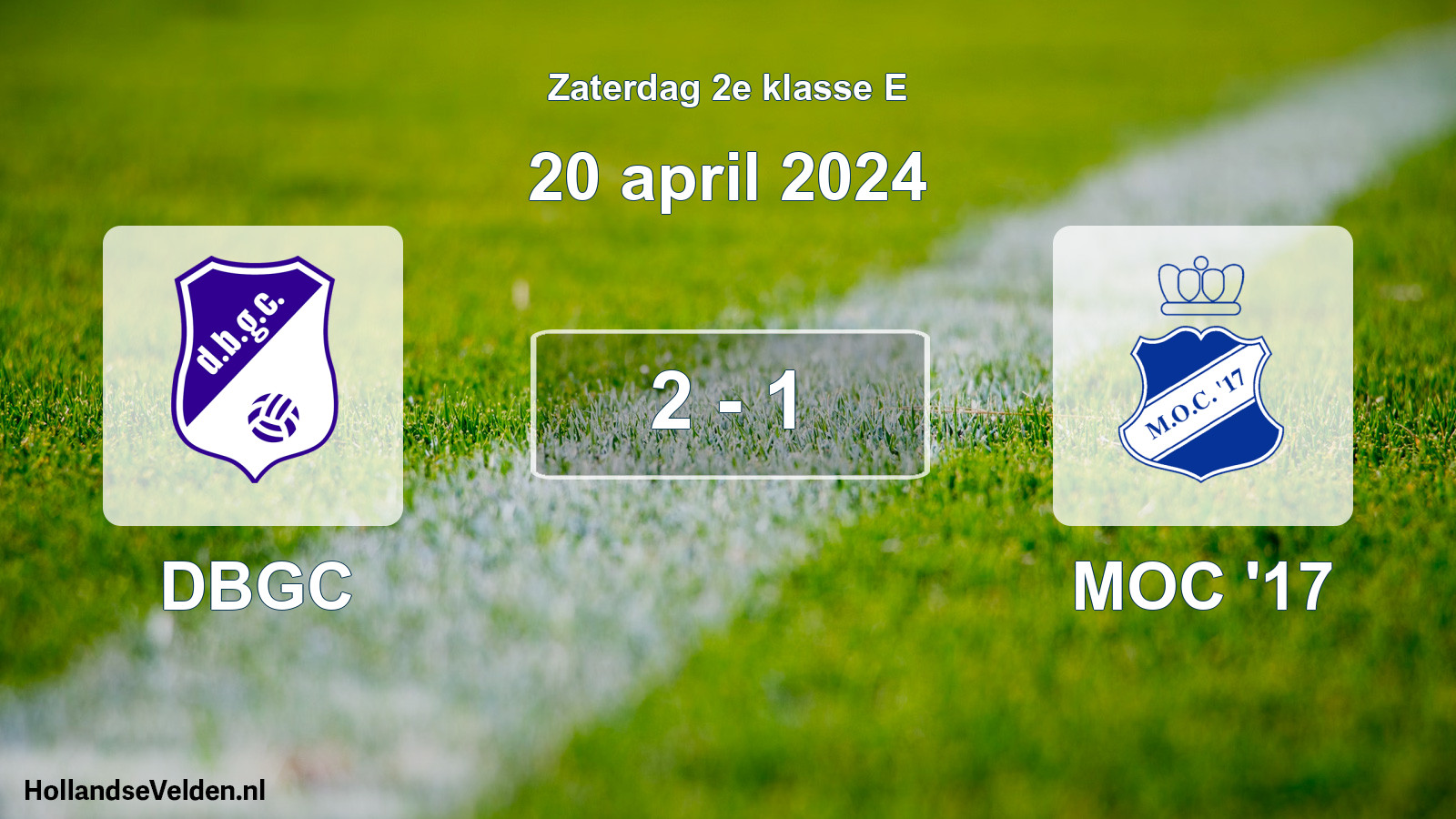 Total number of matches played: DBGC - MOC '17 2 - 1 (20 April 2024)