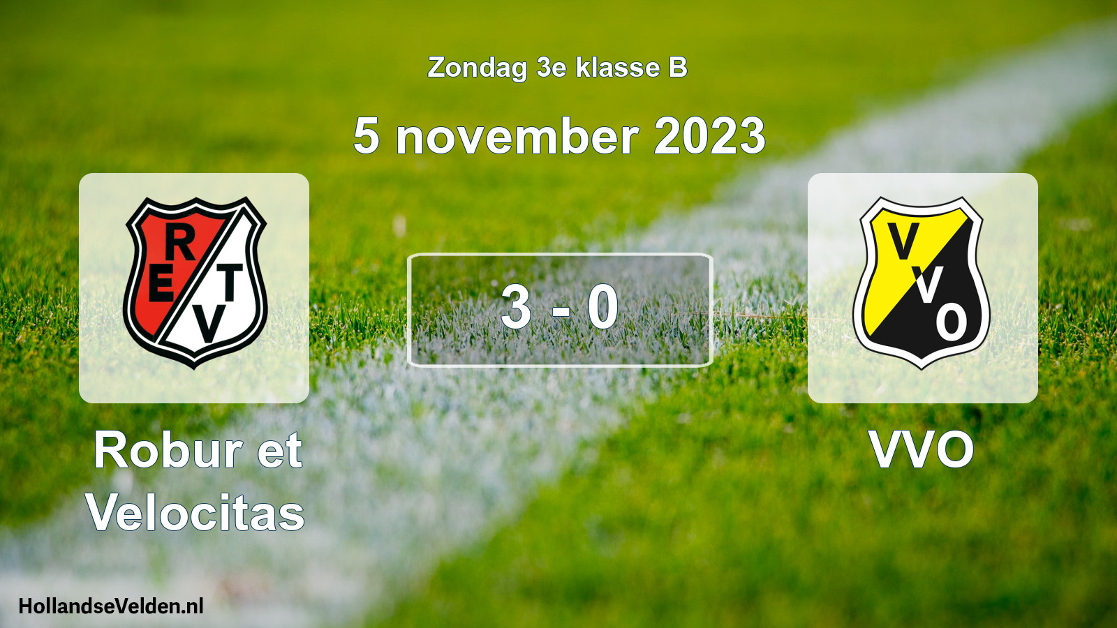 Total number of matches played: Robur et Velocitas - VVO 3 - 0 (5 November 2023)