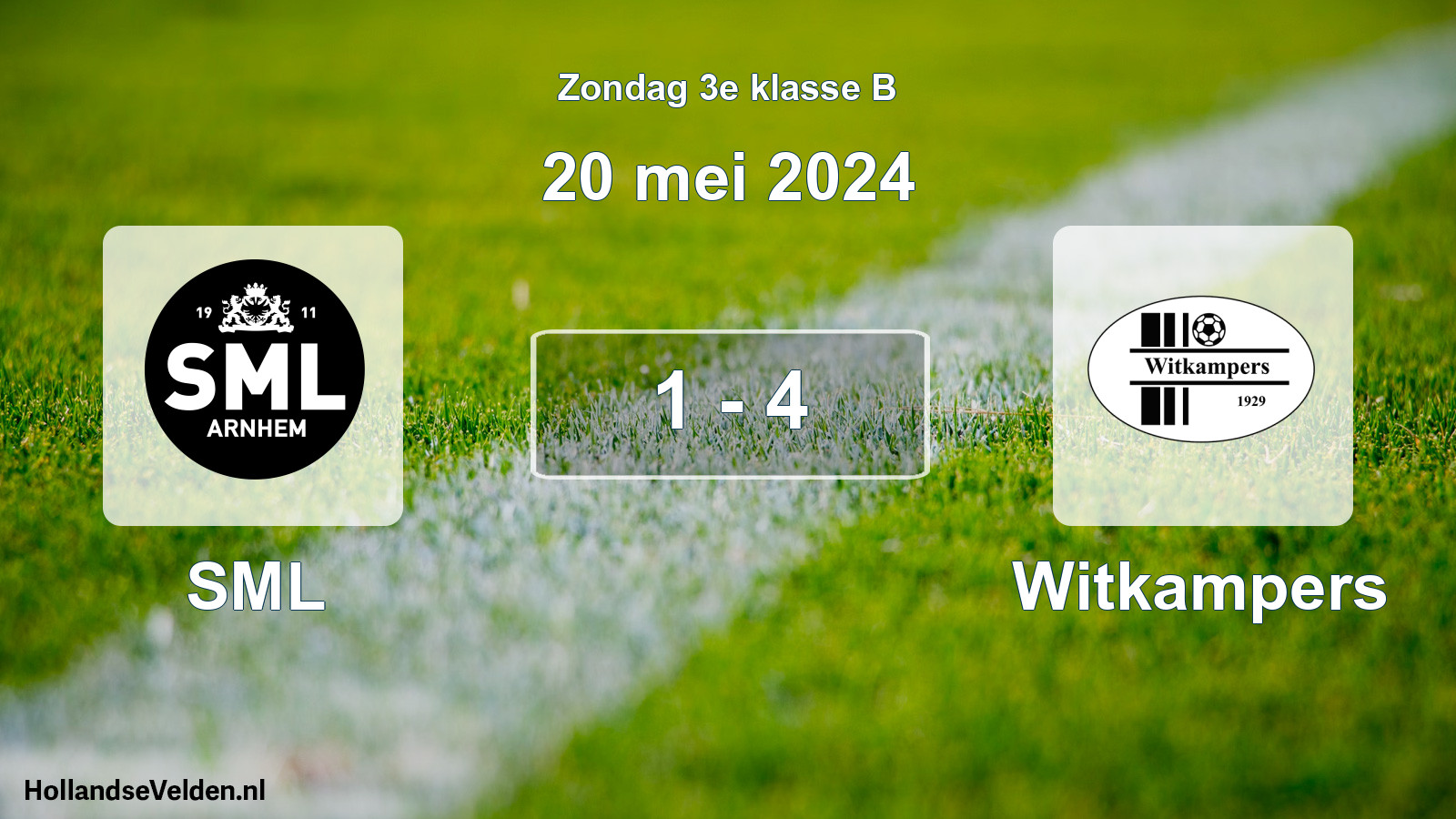 Total number of matches played: SML - Witkampers 1 - 4 (20 May 2024)