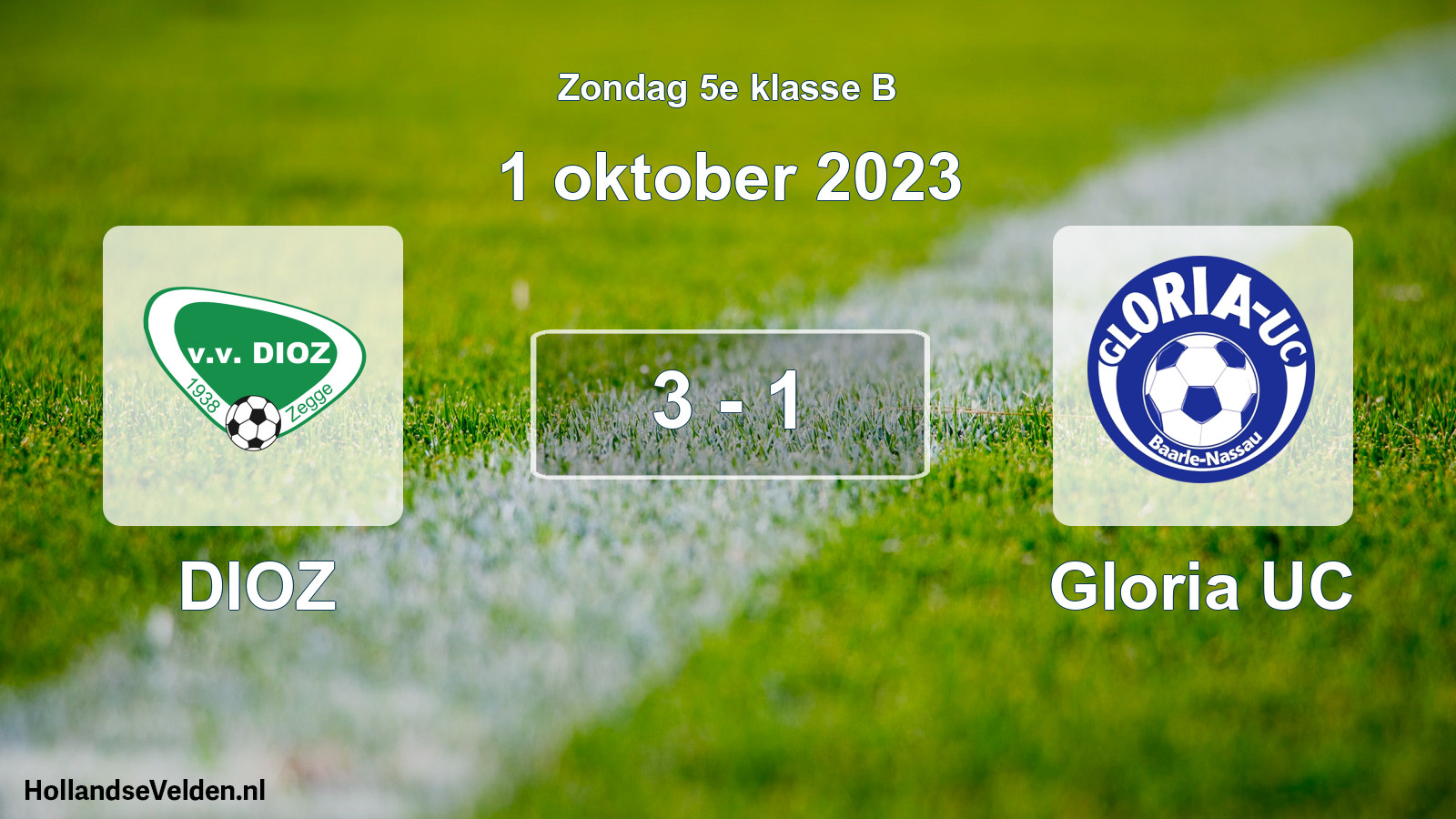 Total number of matches played: DIOZ - Gloria UC 3 - 1 (1 October 2023)