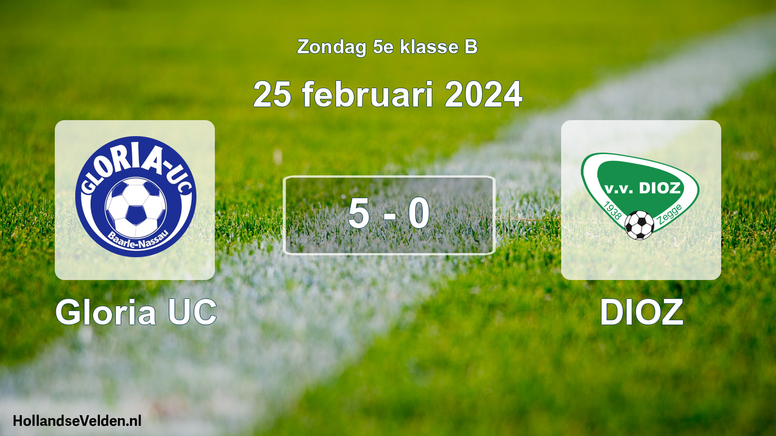 Total number of matches played: Gloria UC - DIOZ 5 - 0 (25 February 2024)