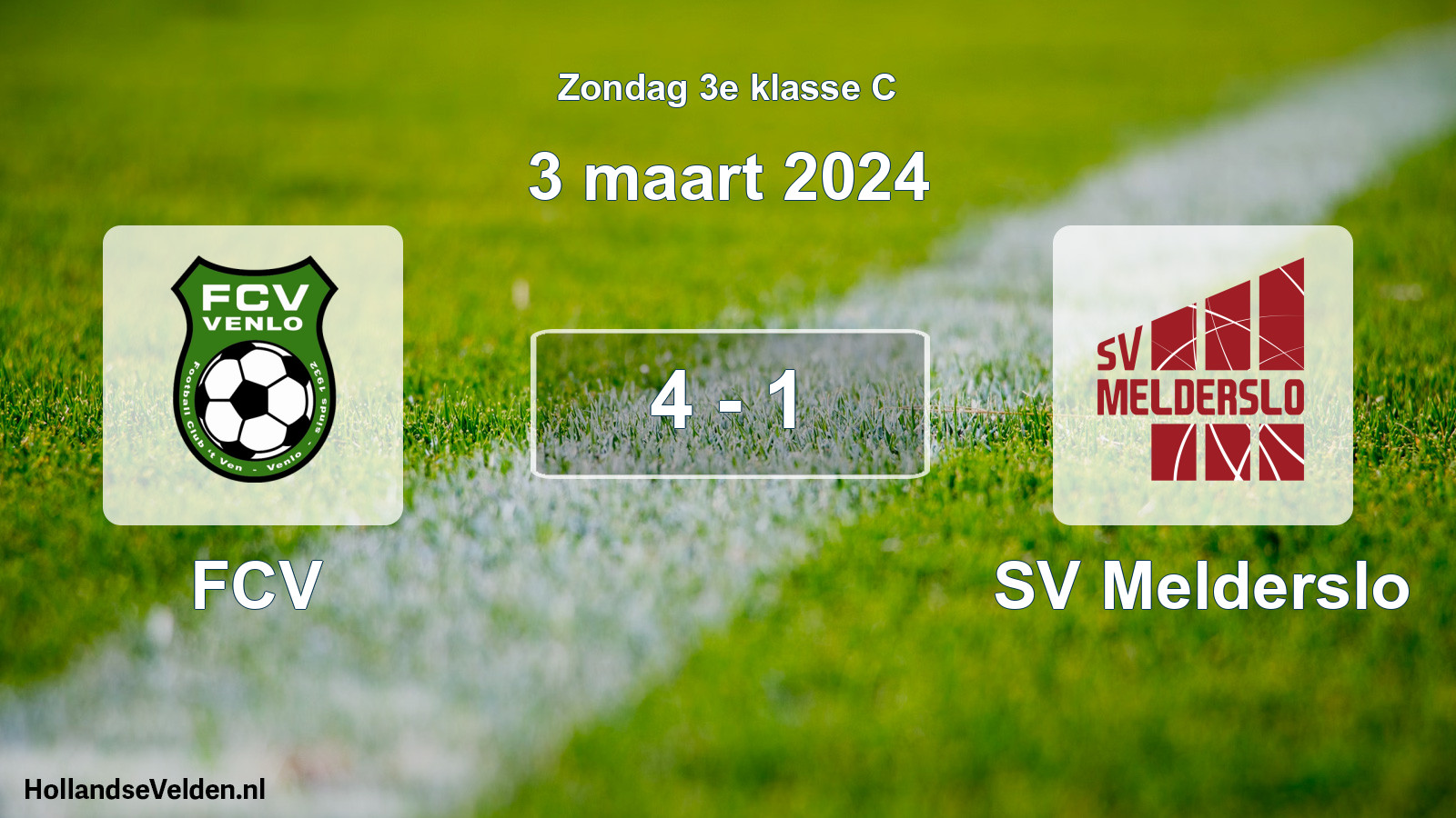 Total number of matches played: FCV - SV Melderslo 4 - 1 (3 March 2024)