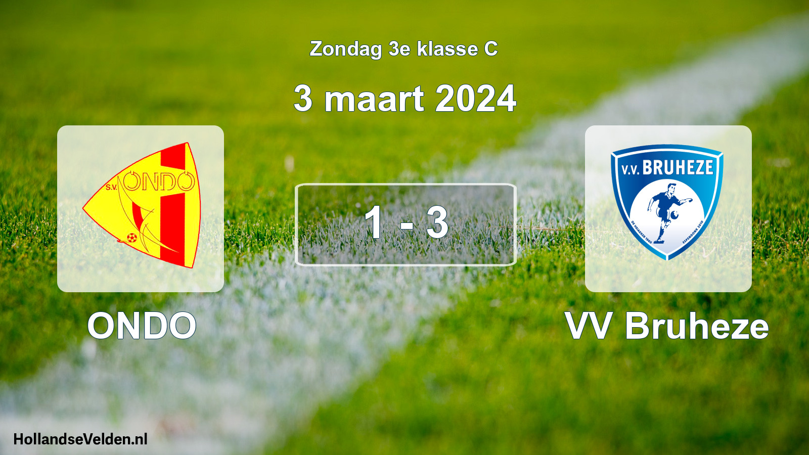 Total number of matches played: ONDO - VV Bruheze 1 - 3 (3 March 2024)