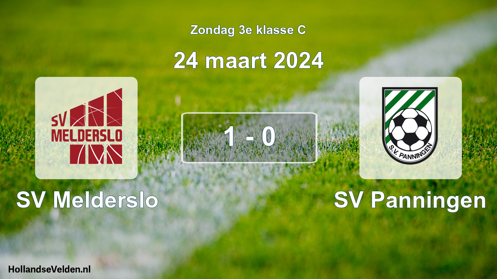 Total number of matches played: SV Melderslo - SV Panningen 1 - 0 (24 March 2024)