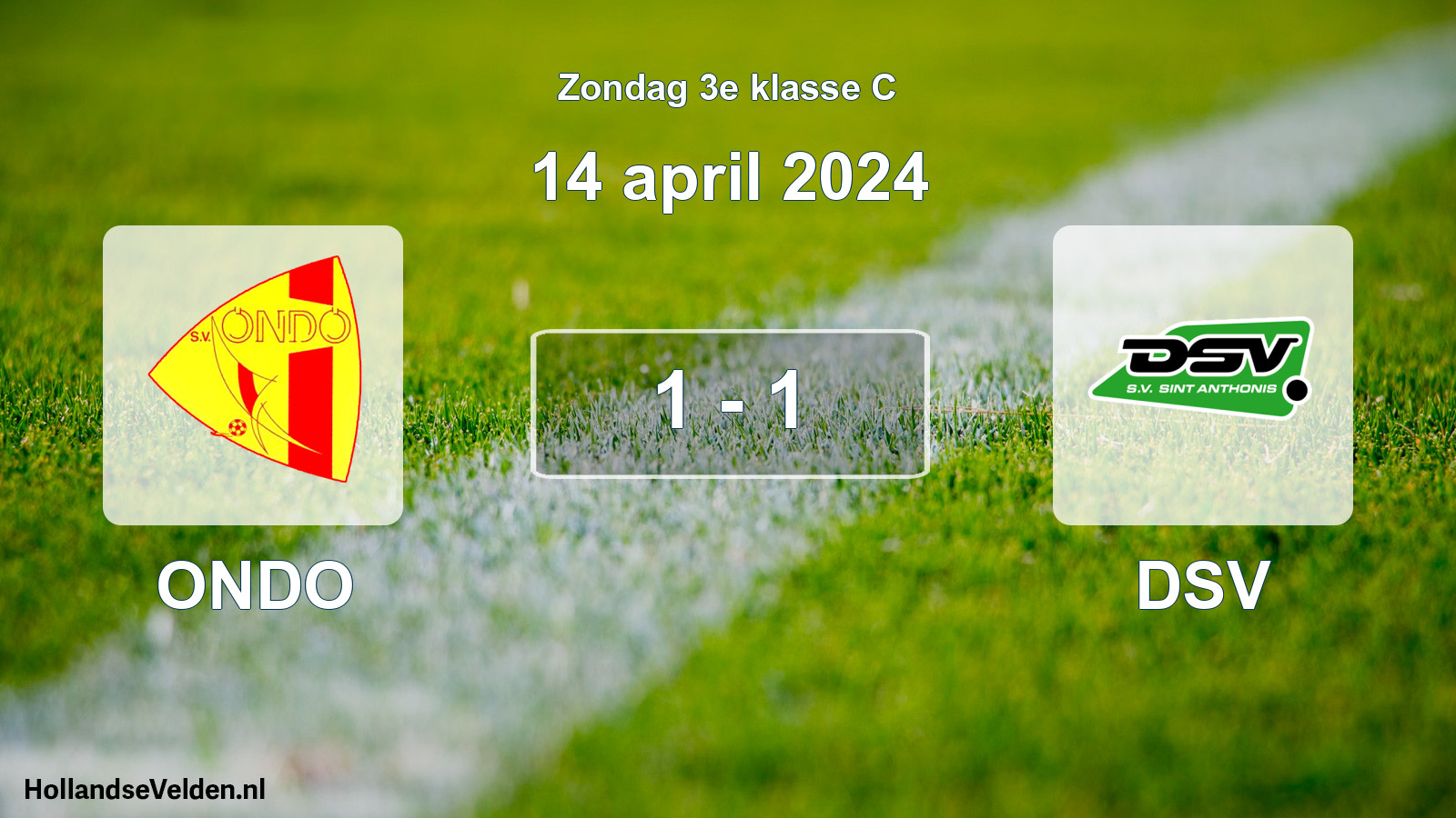 Total number of matches played: ONDO - DSV 1 - 1 (14 April 2024)