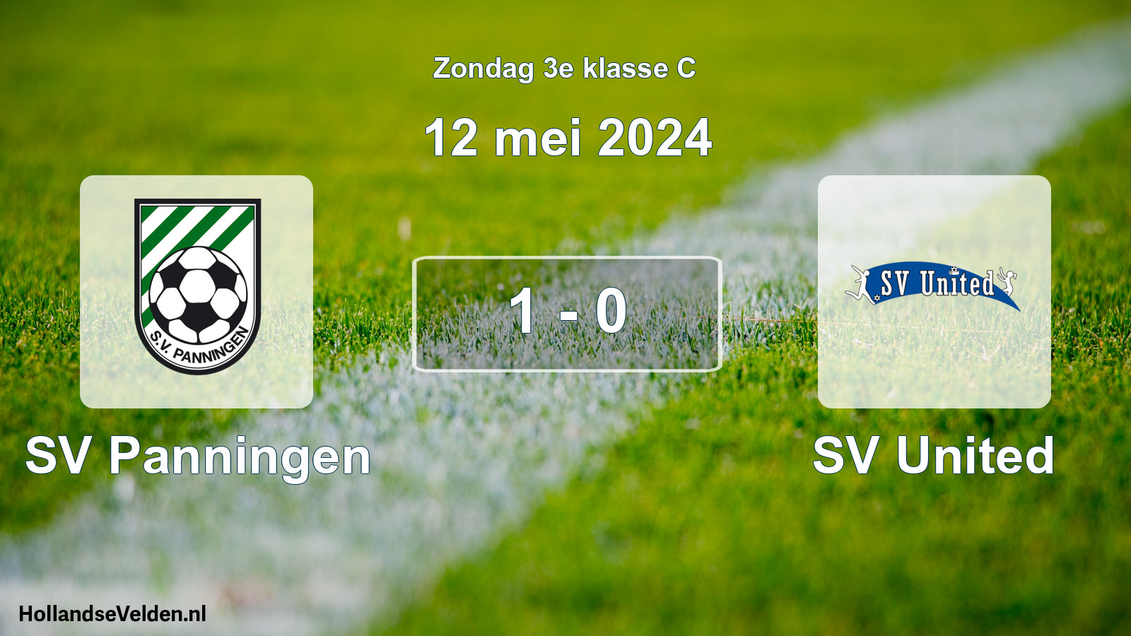 Total number of matches played: SV Panningen - SV United 1 - 0 (12 May 2024)