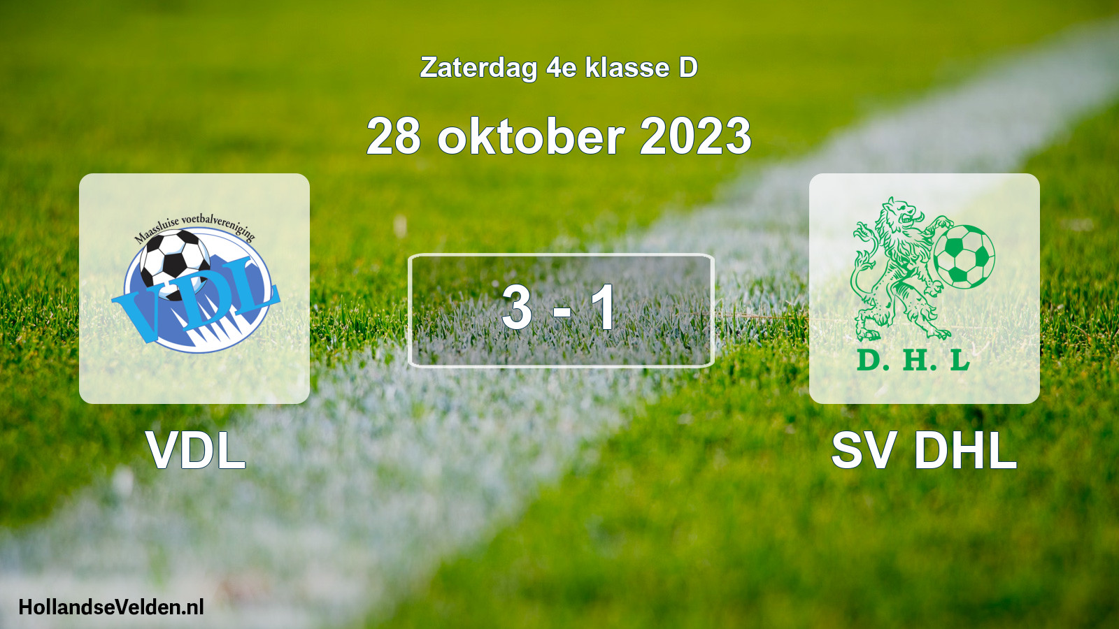 Total number of matches played: VDL - SV DHL 3 - 1 (28 October 2023)