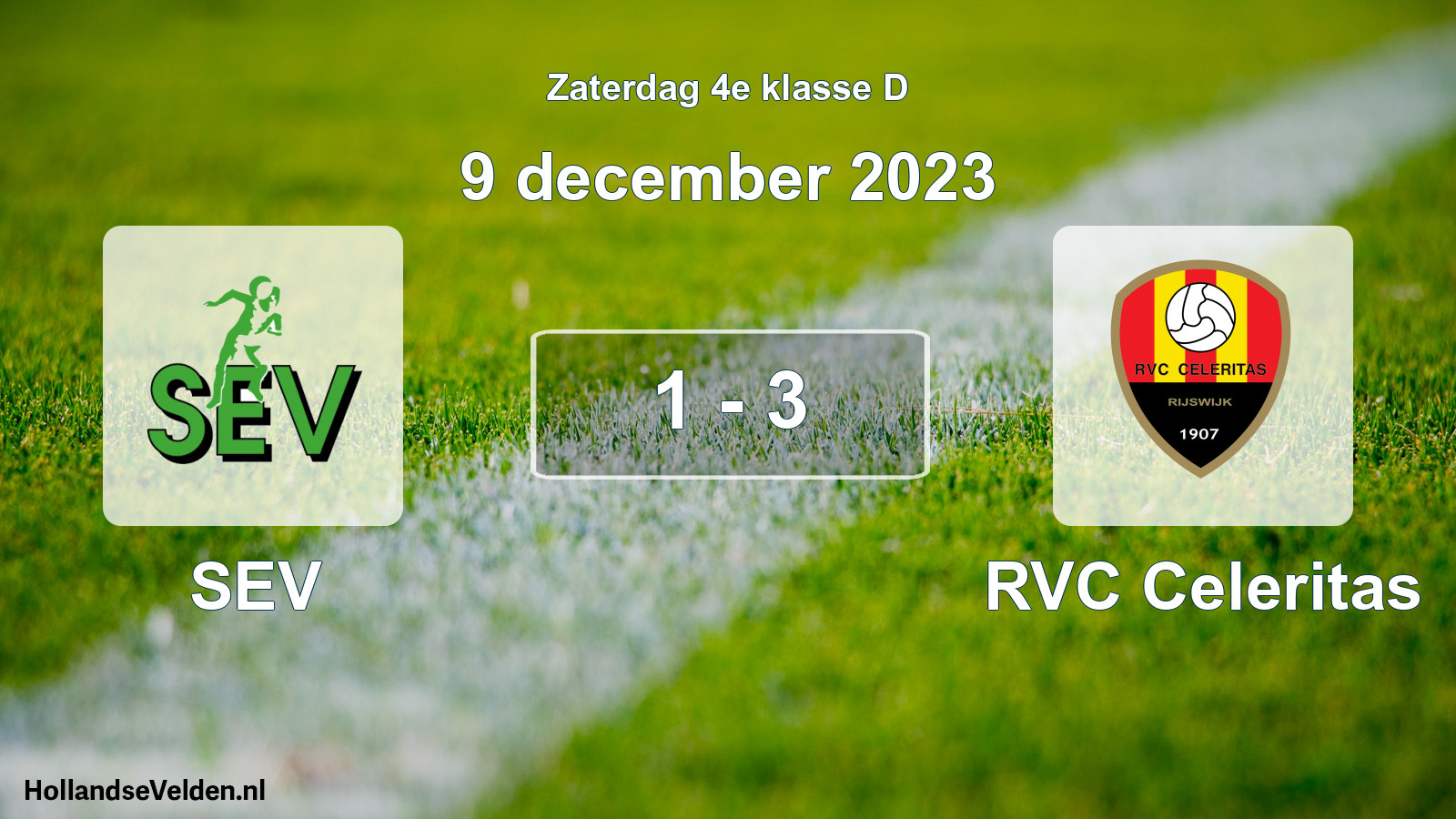 Total number of matches played: SEV - RVC Celeritas 1 - 3 (9 December 2023)
